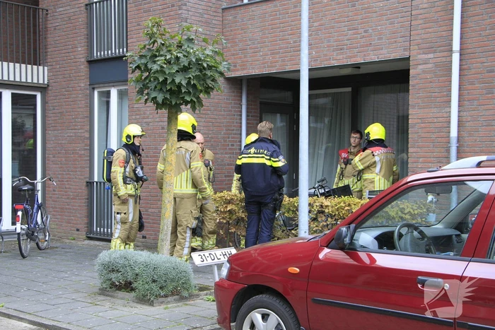 Deur open geboord bij koolmonoxidealarm