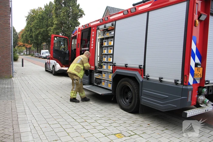 Deur open geboord bij koolmonoxidealarm