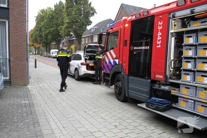 Deur open geboord bij koolmonoxidealarm