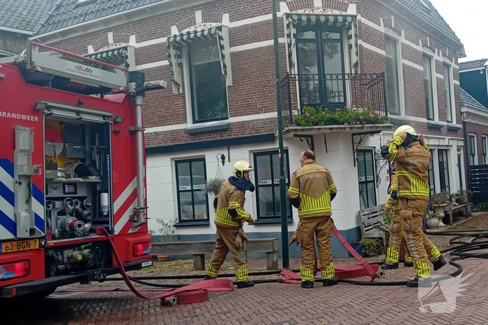 Flinke rookontwikkeling bij woningbrand