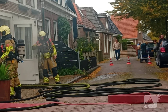 Flinke rookontwikkeling bij woningbrand