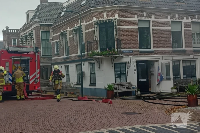 Flinke rookontwikkeling bij woningbrand