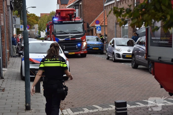 Woningbrand met grote rookontwikkeling