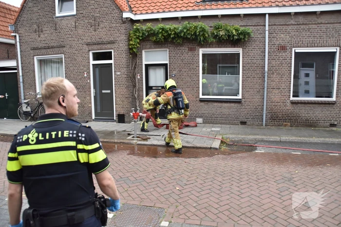 Woningbrand met grote rookontwikkeling