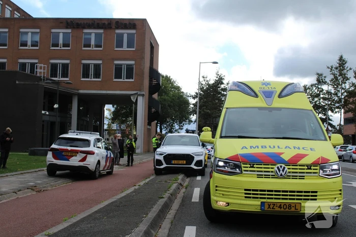 Lesauto betrokken bij ongeval met meerdere voertuigen