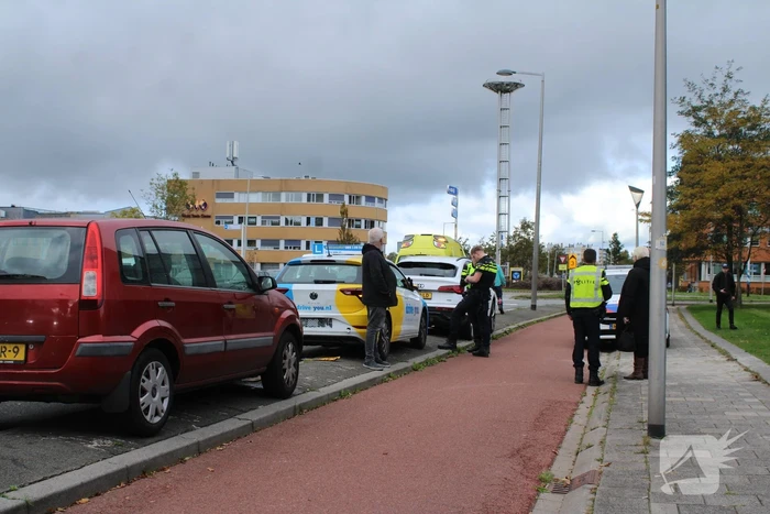 Lesauto betrokken bij ongeval met meerdere voertuigen