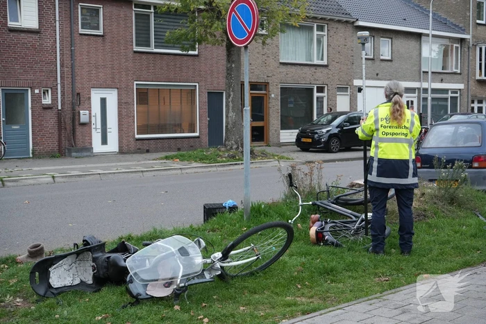 Forensische opsporing onderzoekt ongeval