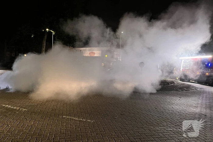 Opnieuw ongeregeldheden bij rotonde