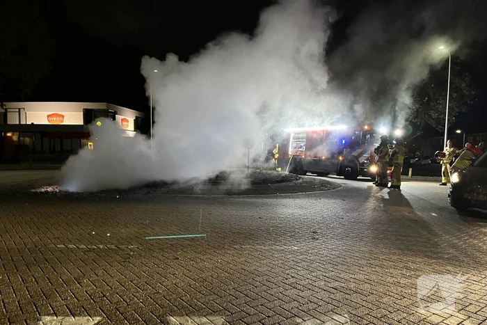 Opnieuw ongeregeldheden bij rotonde