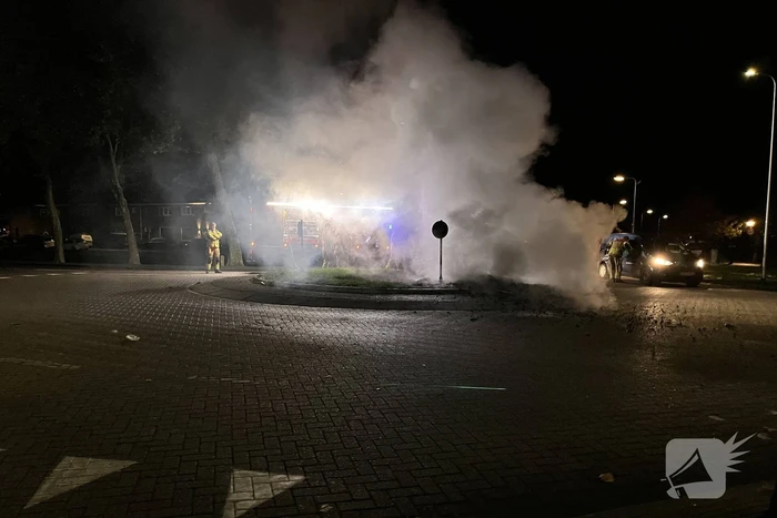 Opnieuw ongeregeldheden bij rotonde
