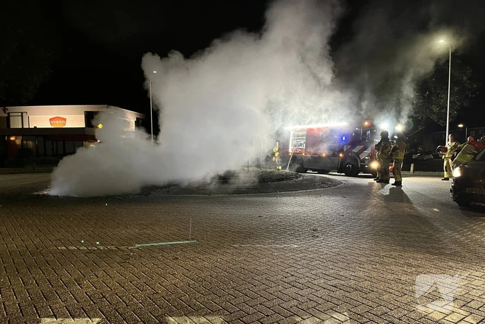 Opnieuw ongeregeldheden bij rotonde
