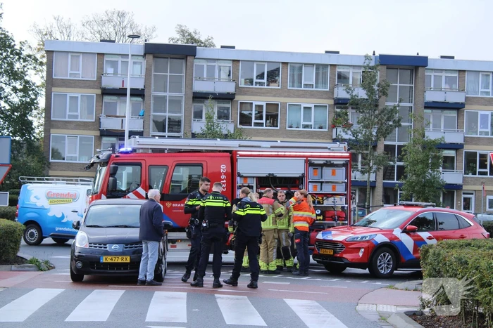 Brandweer bevrijdt beknelde fietser