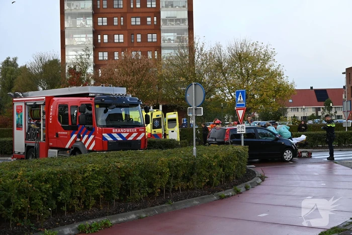 Brandweer bevrijdt beknelde fietser