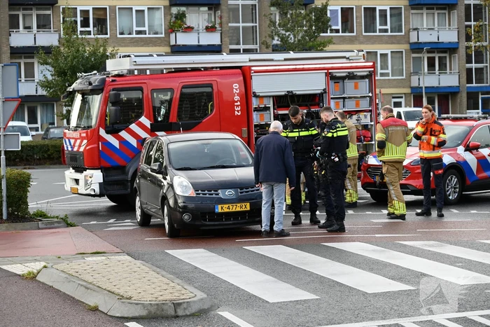 Brandweer bevrijdt beknelde fietser