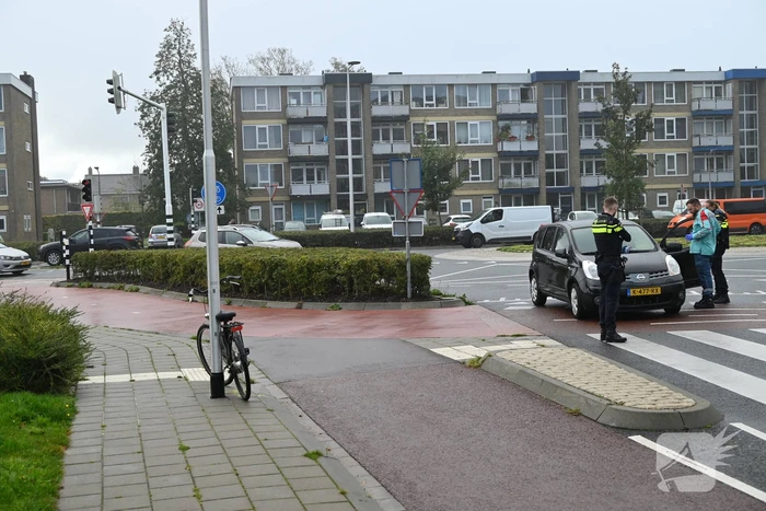 Brandweer bevrijdt beknelde fietser