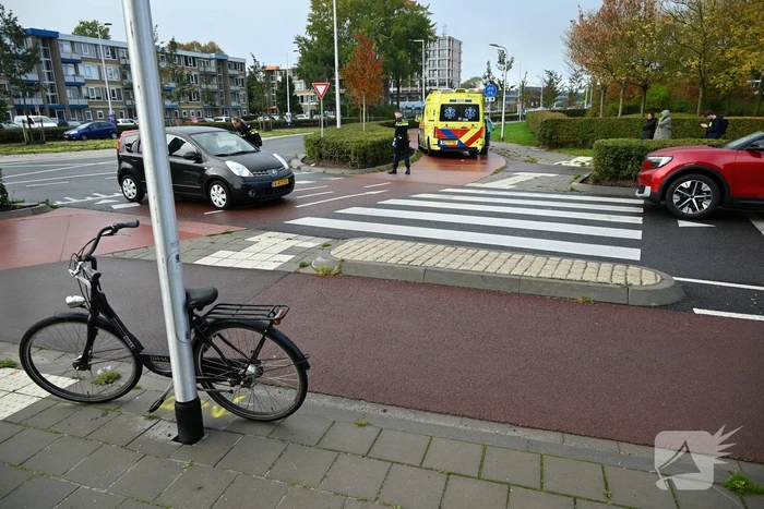 Brandweer bevrijdt beknelde fietser