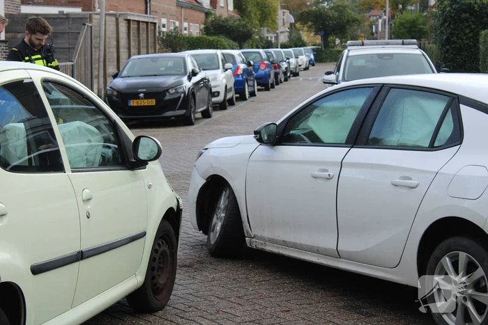 Airbags geactiveerd bij voertuigbotsing