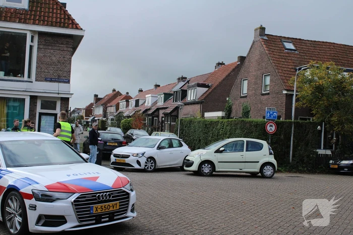 Airbags geactiveerd bij voertuigbotsing