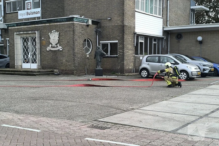 Industriebrand leidt tot grootschalige inzet