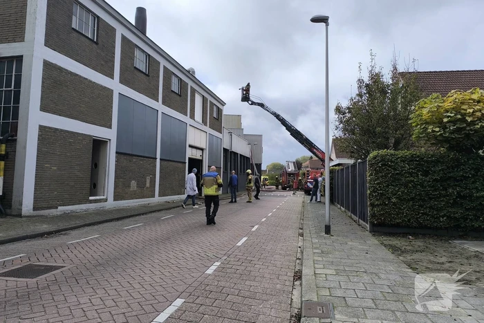 Industriebrand leidt tot grootschalige inzet