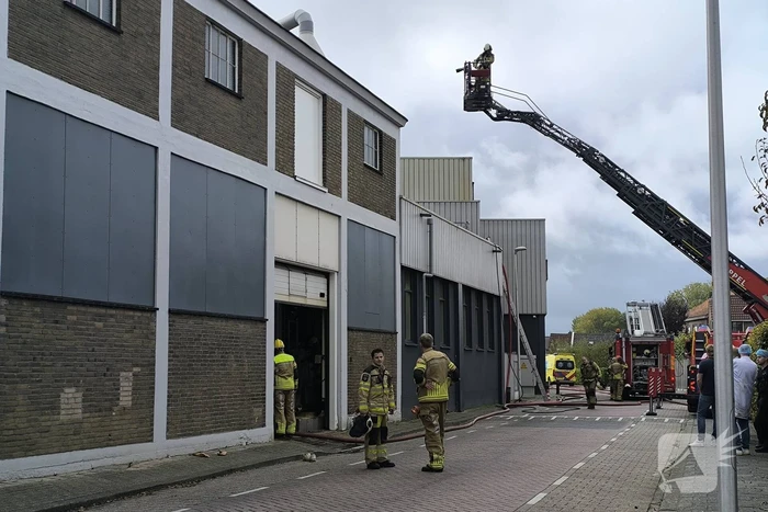 Industriebrand leidt tot grootschalige inzet