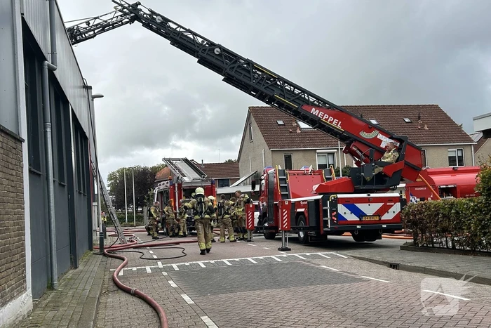 Industriebrand leidt tot grootschalige inzet