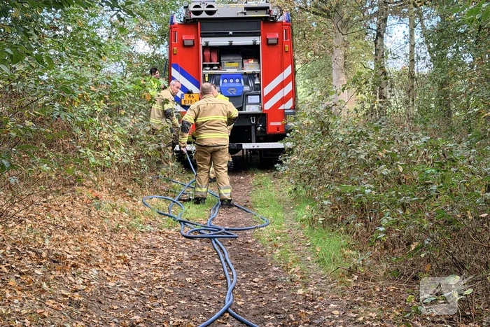Meerdere kleine bosbrandjes in de regio