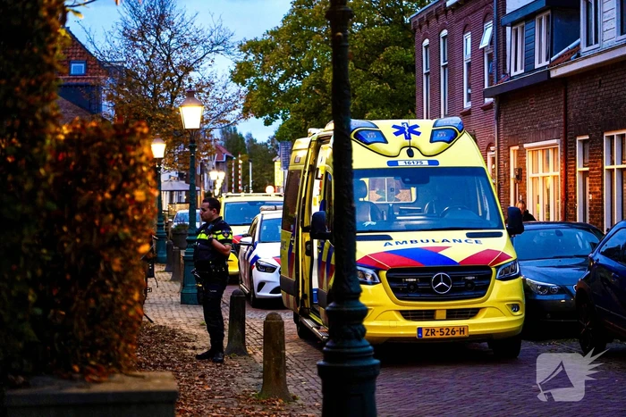 Traumahelikopter Ingezet Voor Medische Noodsituatie Trekt Veel Bekijks