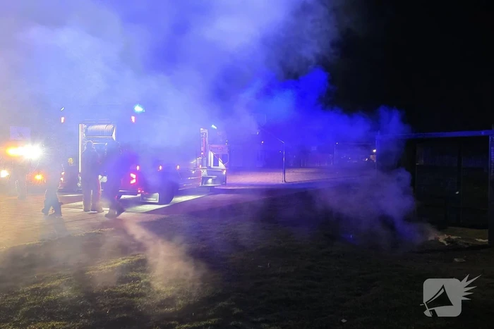 Brand in woonwijk leidt tot snelle inzet hulpdiensten