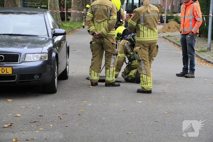 Forse gaslekkage in rioolstelsel gemeld