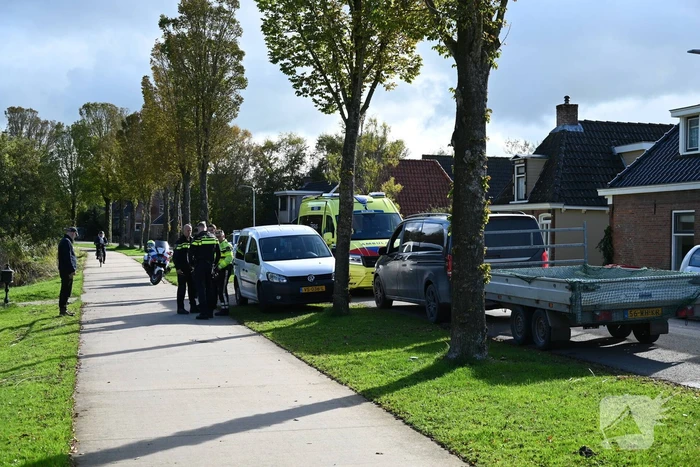 Botsing tussen fatbike en scootmobiel