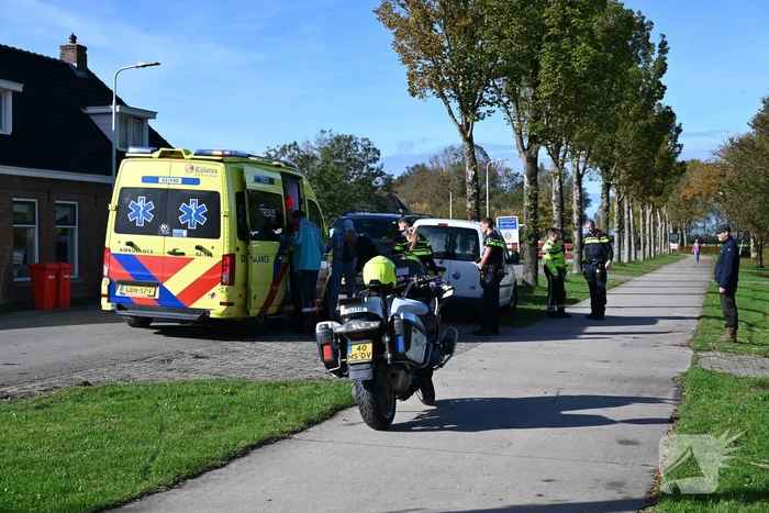 Botsing tussen fatbike en scootmobiel