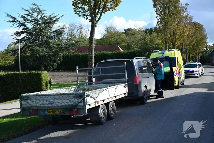 Botsing tussen fatbike en scootmobiel