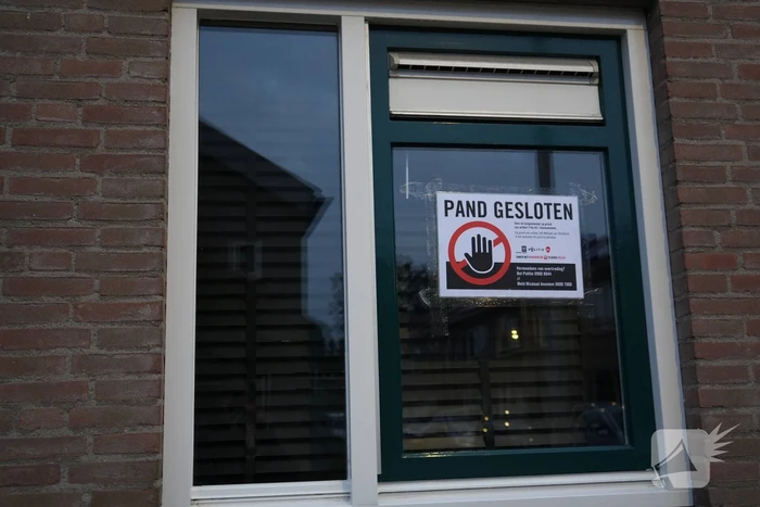 Woning gesloten na vermoedelijke aanslag