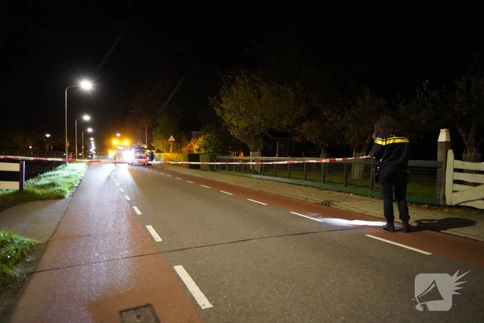 Fietser aangereden door politieauto