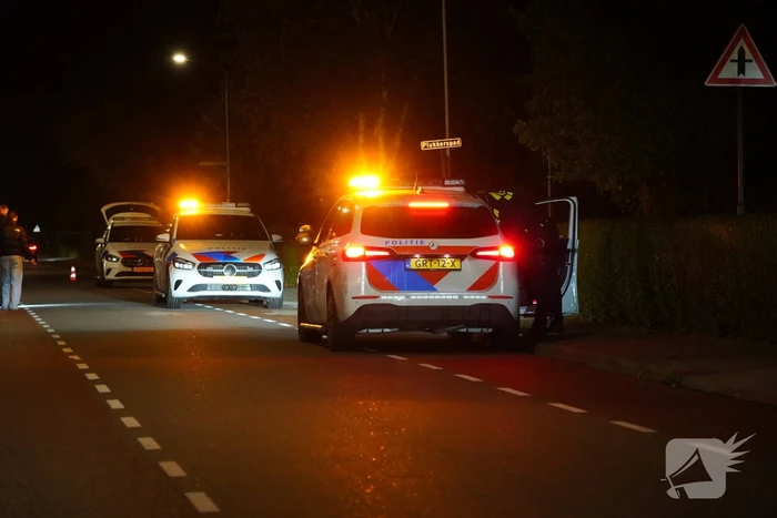 Fietser aangereden door politieauto
