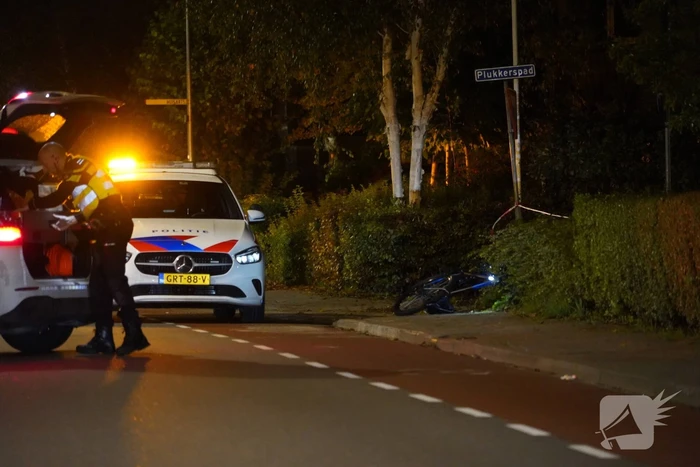 Fietser aangereden door politieauto