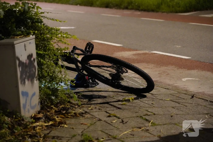 Fietser aangereden door politieauto