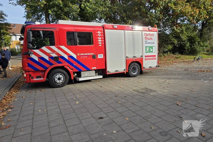 Brand in bosschage snel geblust