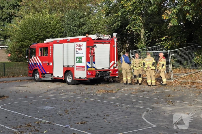 Brand in bosschage snel geblust