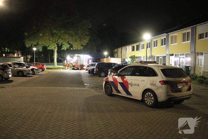 Brand in woning door pan op het vuur