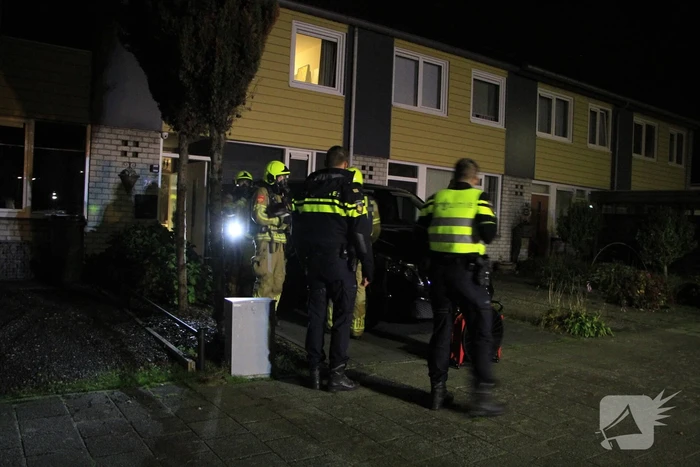 Brand in woning door pan op het vuur