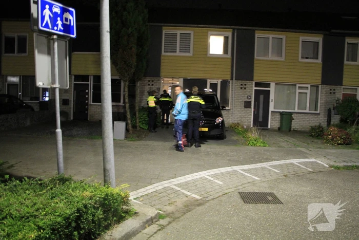 Brand in woning door pan op het vuur