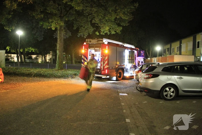 Brand in woning door pan op het vuur
