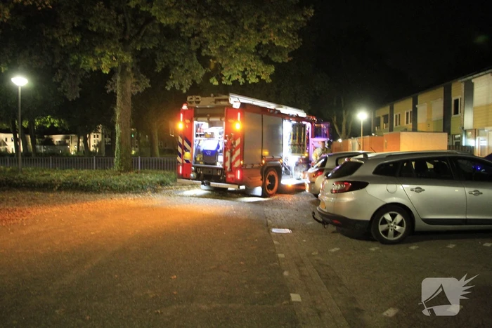Brand in woning door pan op het vuur