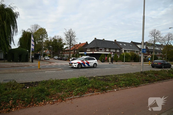 Twee auto's in botsing