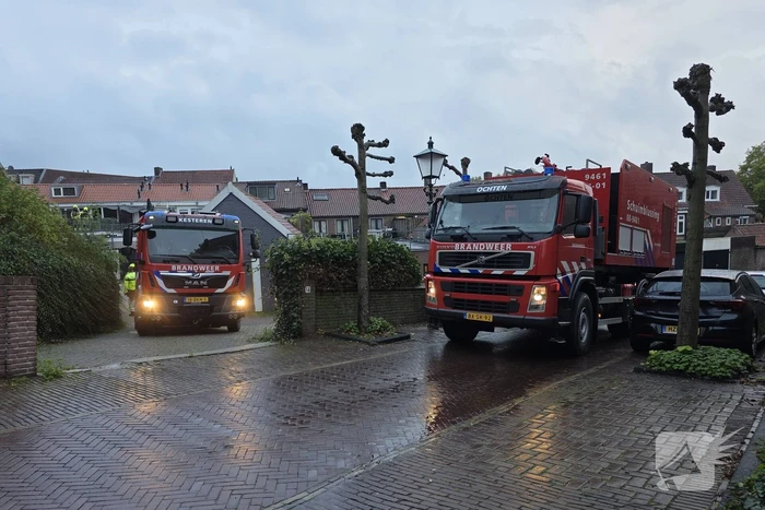 Brand bij visboer zorgt voor opschaling
