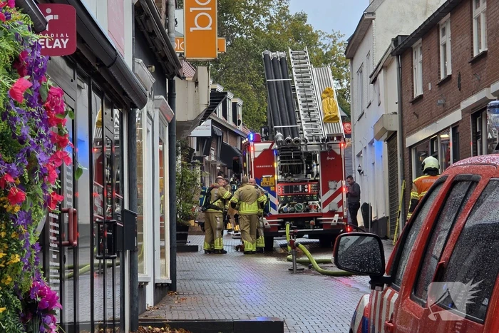 Brand bij visboer zorgt voor opschaling