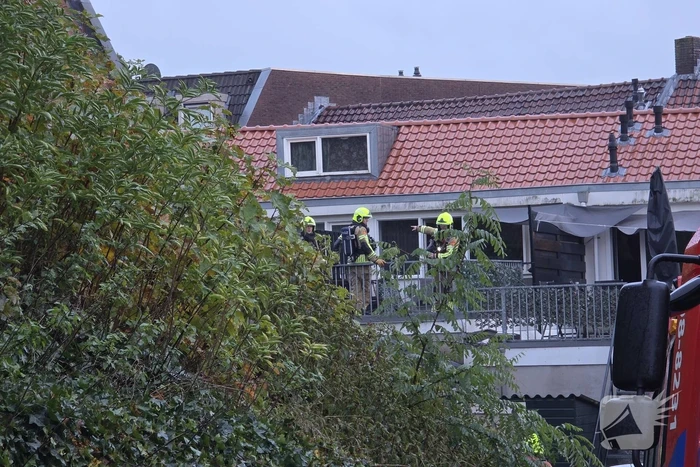 Brand bij visboer zorgt voor opschaling