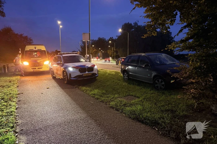 fietser gewond na aanrijding met auto